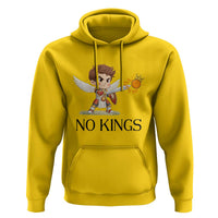 No Kings Hoodie Funny Saint Michael Topples The Crown