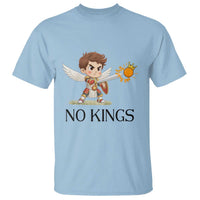 No Kings T Shirt Funny Saint Michael Topples The Crown