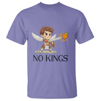 No Kings T Shirt Funny Saint Michael Topples The Crown