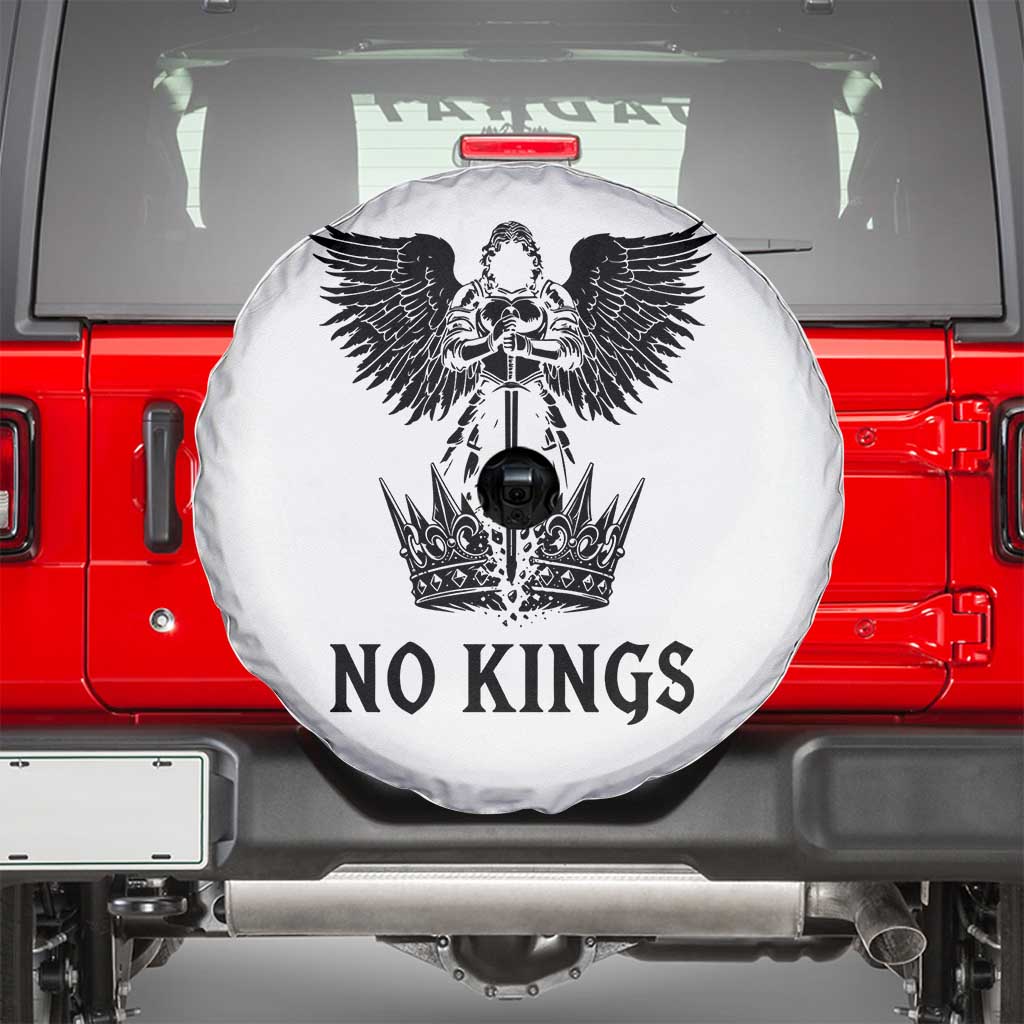 No Kings Spare Tire Cover St Michael Archangel Victory Over Tyranny