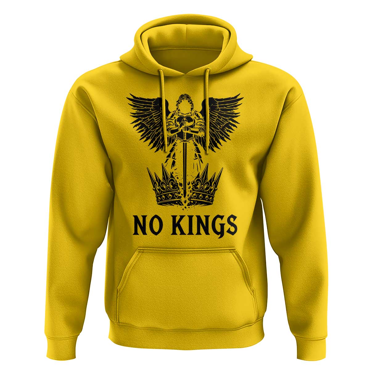 No Kings Hoodie St Michael Archangel Victory Over Tyranny
