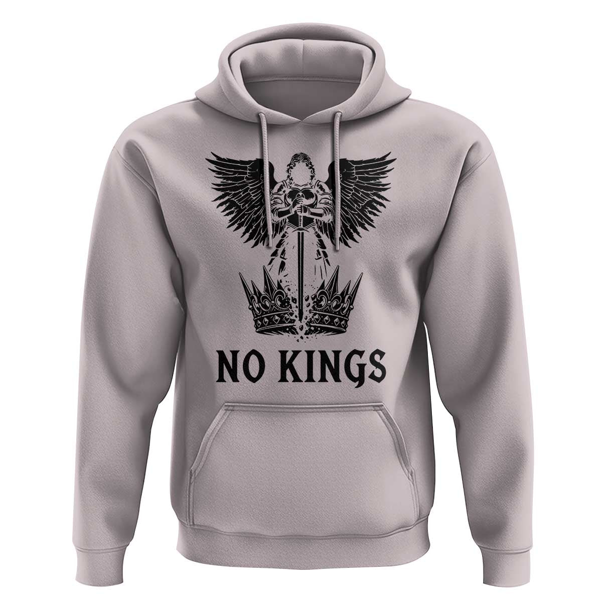 No Kings Hoodie St Michael Archangel Victory Over Tyranny