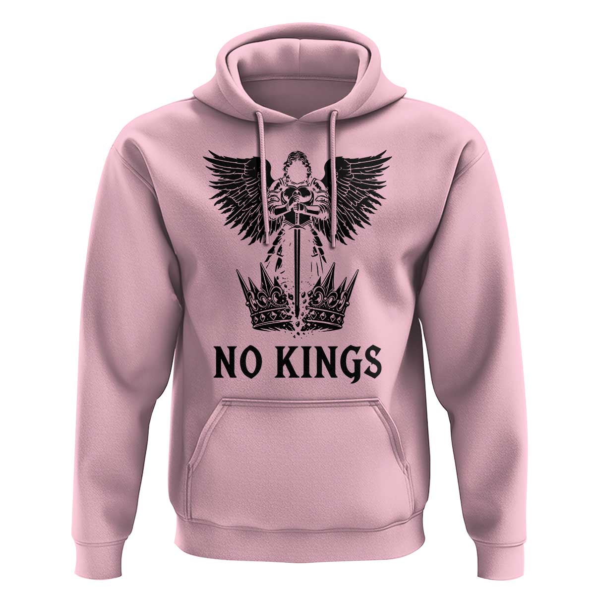 No Kings Hoodie St Michael Archangel Victory Over Tyranny