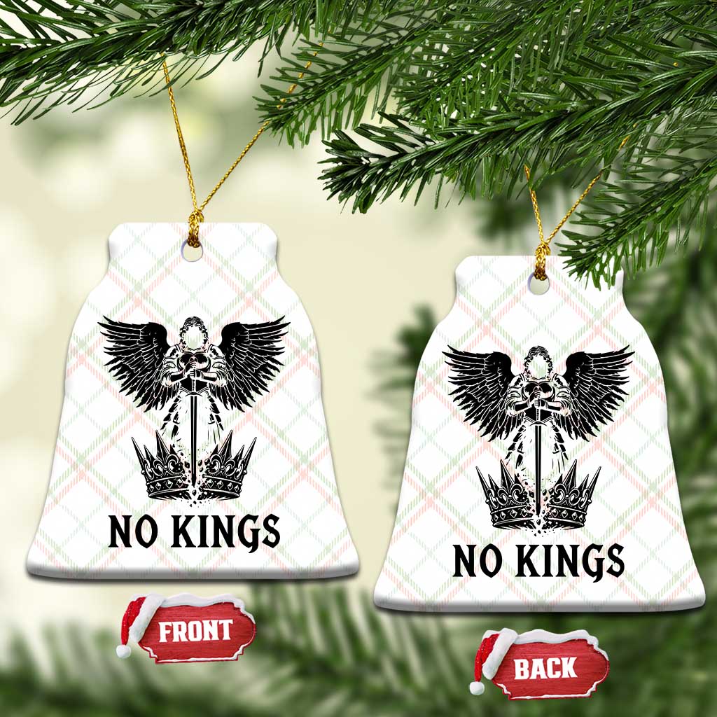 No Kings Ceramic Ornament St Michael Archangel Victory Over Tyranny