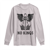 No Kings Long Sleeve Shirt St Michael Archangel Victory Over Tyranny