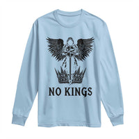 No Kings Long Sleeve Shirt St Michael Archangel Victory Over Tyranny