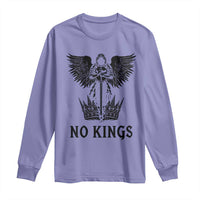 No Kings Long Sleeve Shirt St Michael Archangel Victory Over Tyranny