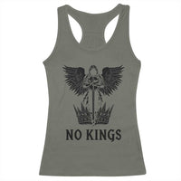 No Kings Racerback Tank Top St Michael Archangel Victory Over Tyranny