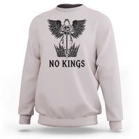 No Kings Sweatshirt St Michael Archangel Victory Over Tyranny