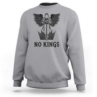 No Kings Sweatshirt St Michael Archangel Victory Over Tyranny