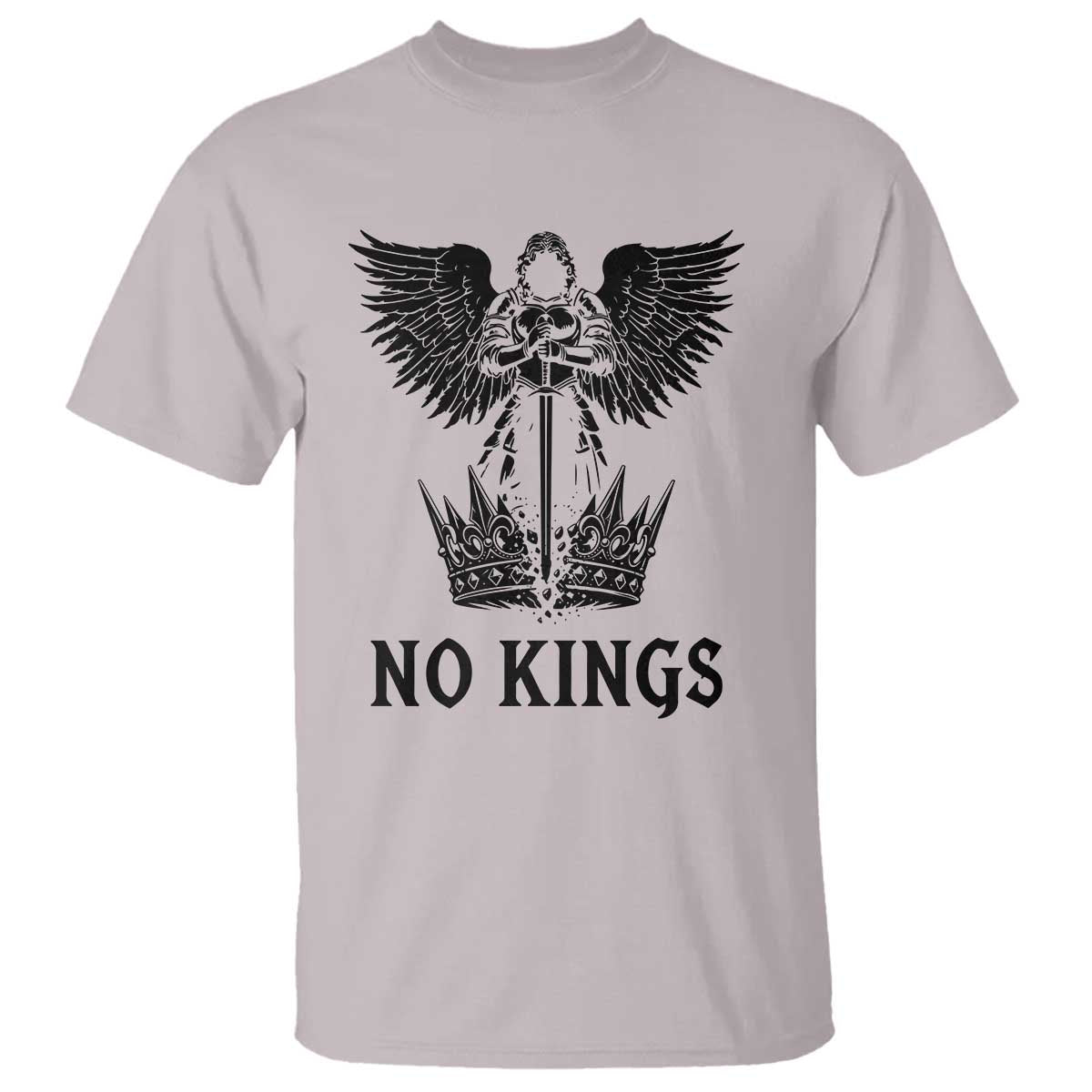 No Kings T Shirt St Michael Archangel Victory Over Tyranny