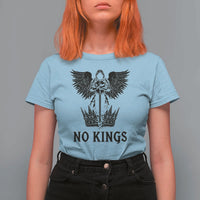 No Kings T Shirt For Women St Michael Archangel Victory Over Tyranny