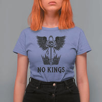 No Kings T Shirt For Women St Michael Archangel Victory Over Tyranny