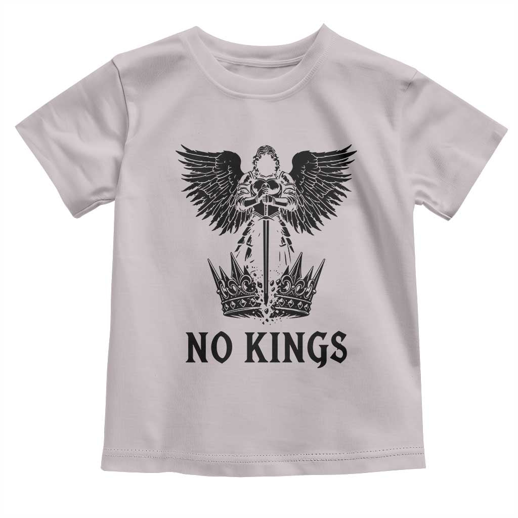 No Kings Toddler T Shirt St Michael Archangel Victory Over Tyranny