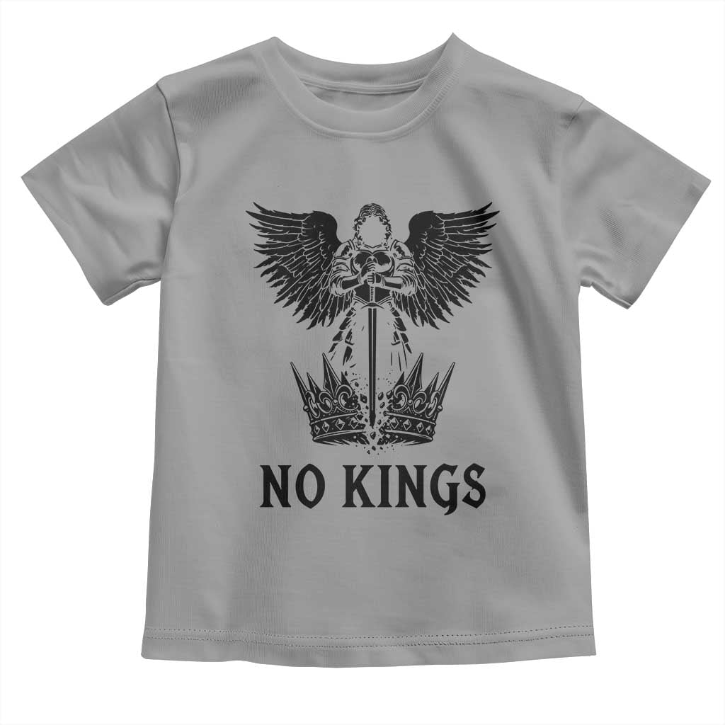 No Kings Toddler T Shirt St Michael Archangel Victory Over Tyranny