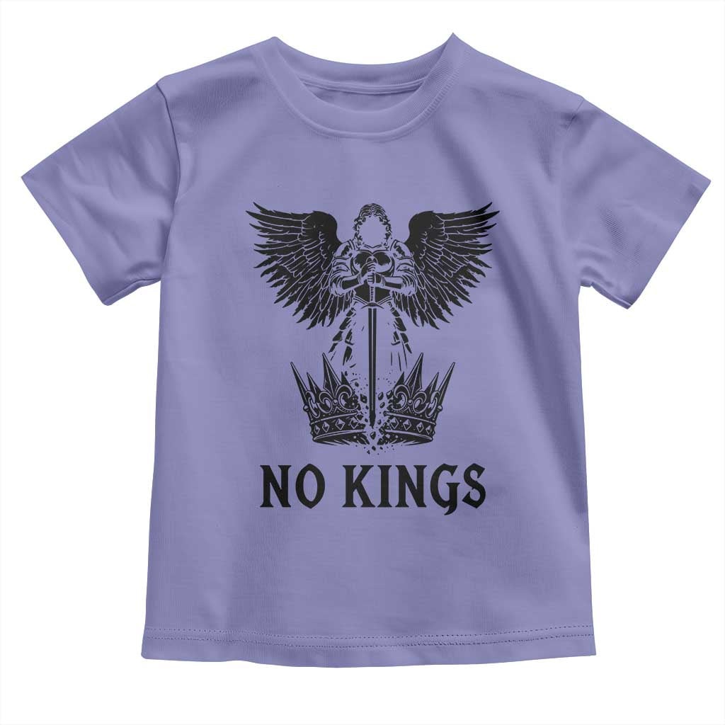 No Kings Toddler T Shirt St Michael Archangel Victory Over Tyranny
