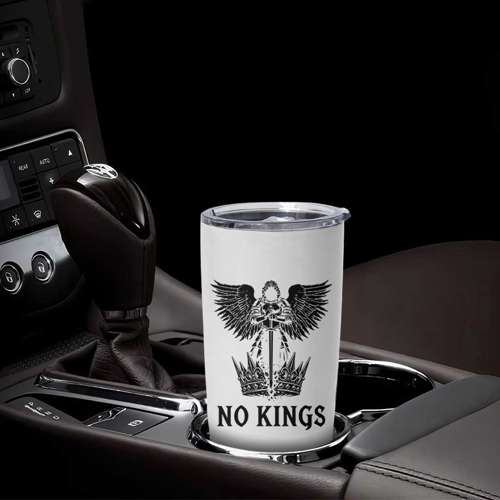 No Kings Tumbler Cup St Michael Archangel Victory Over Tyranny