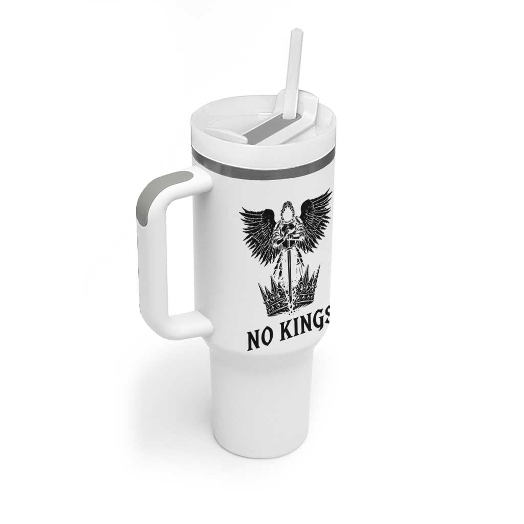 No Kings Tumbler With Handle St Michael Archangel Victory Over Tyranny