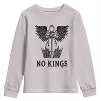 No Kings Youth Sweatshirt St Michael Archangel Victory Over Tyranny