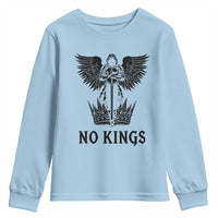 No Kings Youth Sweatshirt St Michael Archangel Victory Over Tyranny