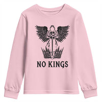 No Kings Youth Sweatshirt St Michael Archangel Victory Over Tyranny
