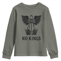 No Kings Youth Sweatshirt St Michael Archangel Victory Over Tyranny
