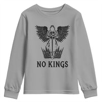 No Kings Youth Sweatshirt St Michael Archangel Victory Over Tyranny