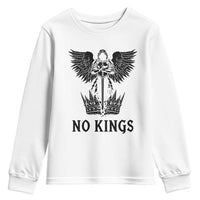 No Kings Youth Sweatshirt St Michael Archangel Victory Over Tyranny