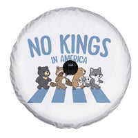 Funny No Kings Cute Forest Animals Spare Tire Cover Gift For Animal Lovers