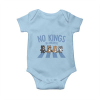 Funny No Kings Cute Forest Animals Baby Onesie Gift For Animal Lovers