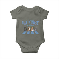 Funny No Kings Cute Forest Animals Baby Onesie Gift For Animal Lovers