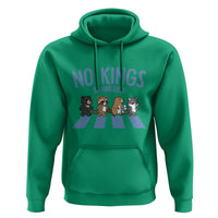 Funny No Kings Cute Forest Animals Hoodie Gift For Animal Lovers