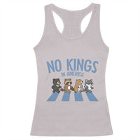 Funny No Kings Cute Forest Animals Racerback Tank Top Gift For Animal Lovers