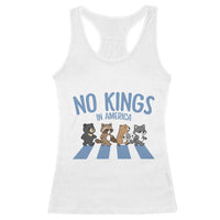 Funny No Kings Cute Forest Animals Racerback Tank Top Gift For Animal Lovers