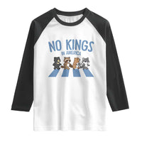 Funny No Kings Cute Forest Animals Raglan Shirt Gift For Animal Lovers