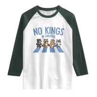 Funny No Kings Cute Forest Animals Raglan Shirt Gift For Animal Lovers