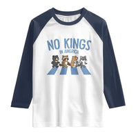 Funny No Kings Cute Forest Animals Raglan Shirt Gift For Animal Lovers