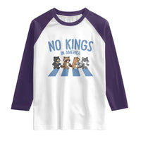 Funny No Kings Cute Forest Animals Raglan Shirt Gift For Animal Lovers