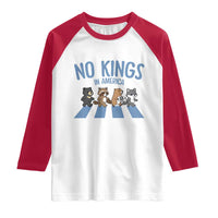 Funny No Kings Cute Forest Animals Raglan Shirt Gift For Animal Lovers