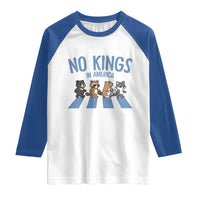 Funny No Kings Cute Forest Animals Raglan Shirt Gift For Animal Lovers