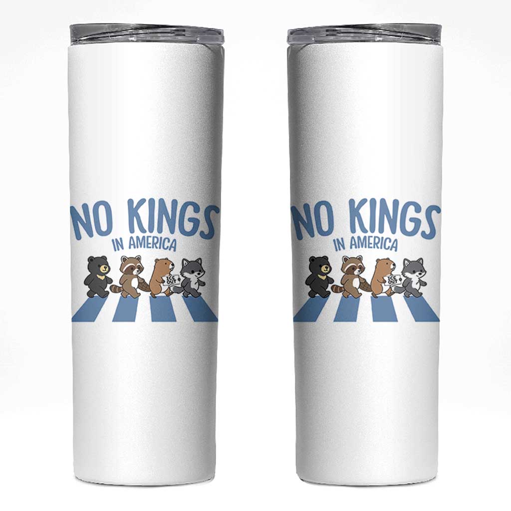 Funny No Kings Cute Forest Animals Skinny Tumbler Gift For Animal Lovers