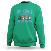 Funny No Kings Cute Forest Animals Sweatshirt Gift For Animal Lovers