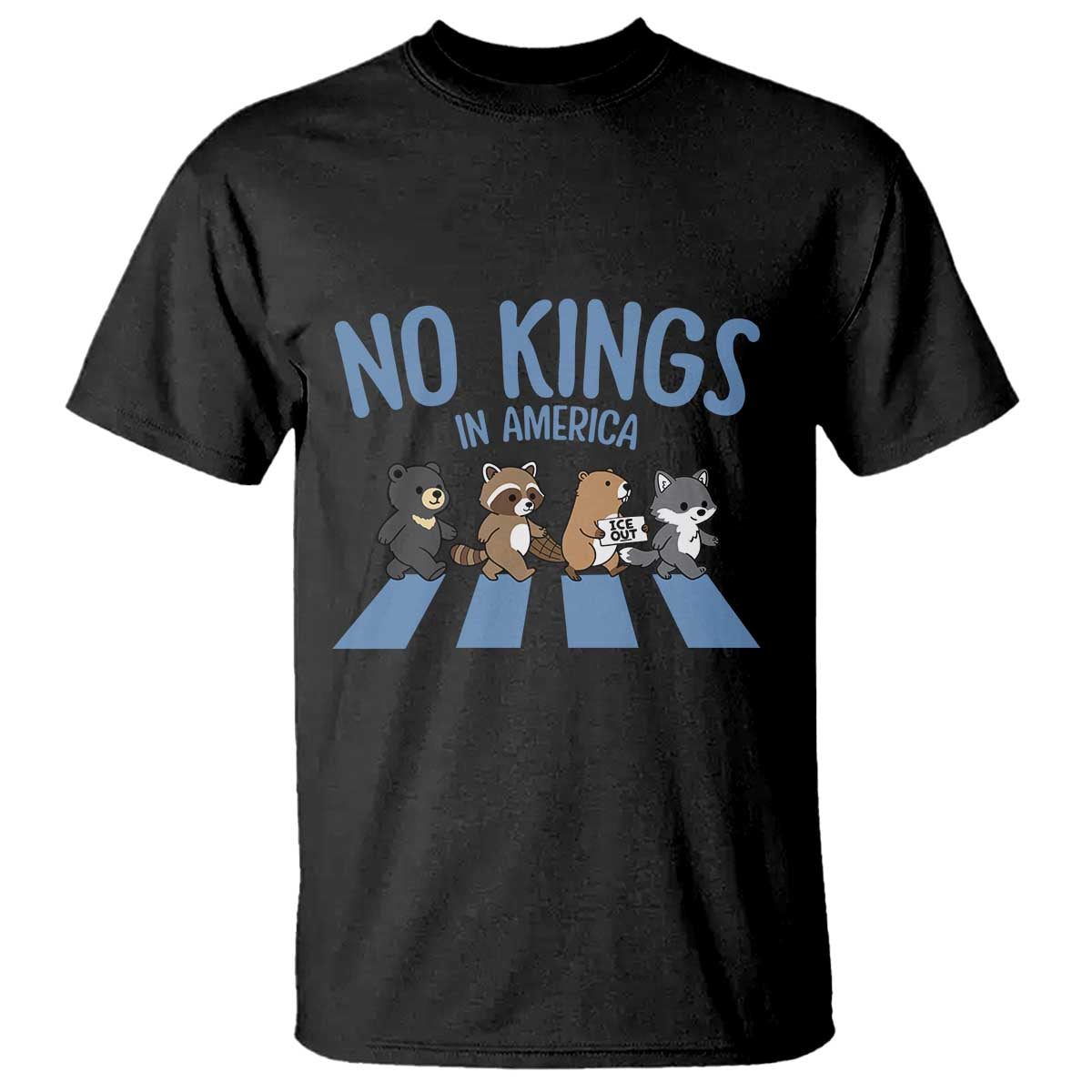 Funny No Kings Cute Forest Animals T Shirt Gift For Animal Lovers