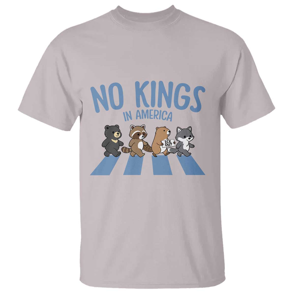 Funny No Kings Cute Forest Animals T Shirt Gift For Animal Lovers