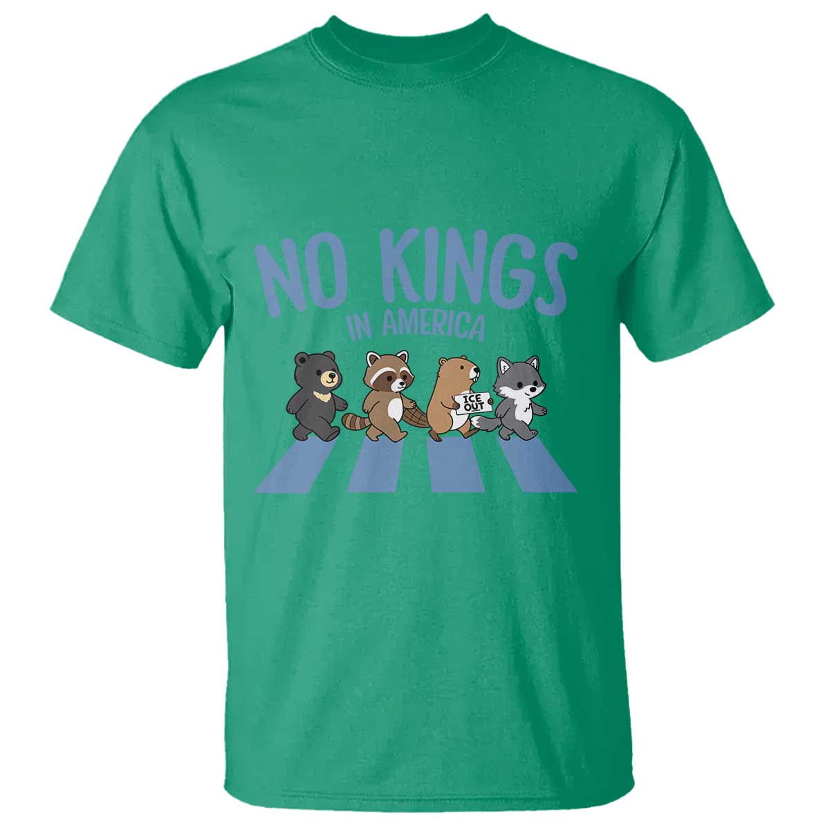 Funny No Kings Cute Forest Animals T Shirt Gift For Animal Lovers