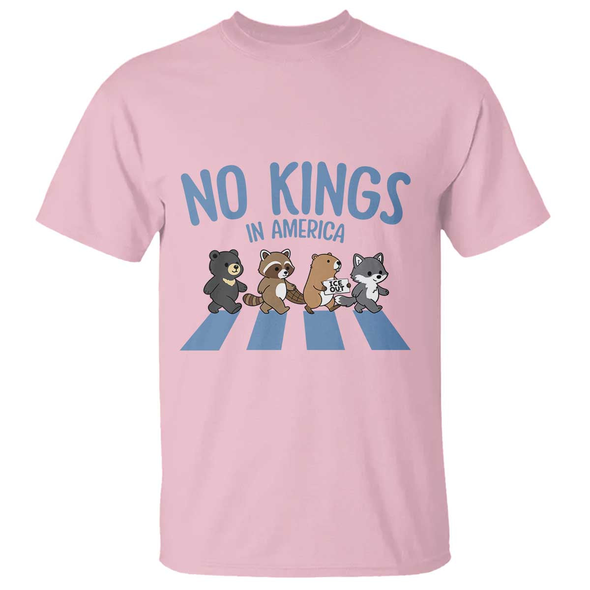 Funny No Kings Cute Forest Animals T Shirt Gift For Animal Lovers