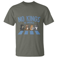 Funny No Kings Cute Forest Animals T Shirt Gift For Animal Lovers