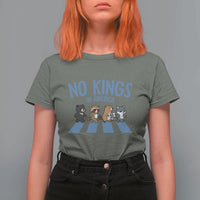 Funny No Kings Cute Forest Animals T Shirt For Women Gift For Animal Lovers