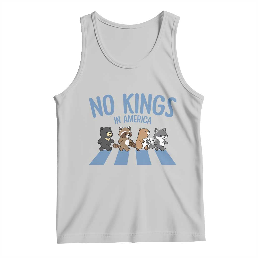 Funny No Kings Cute Forest Animals Tank Top Gift For Animal Lovers