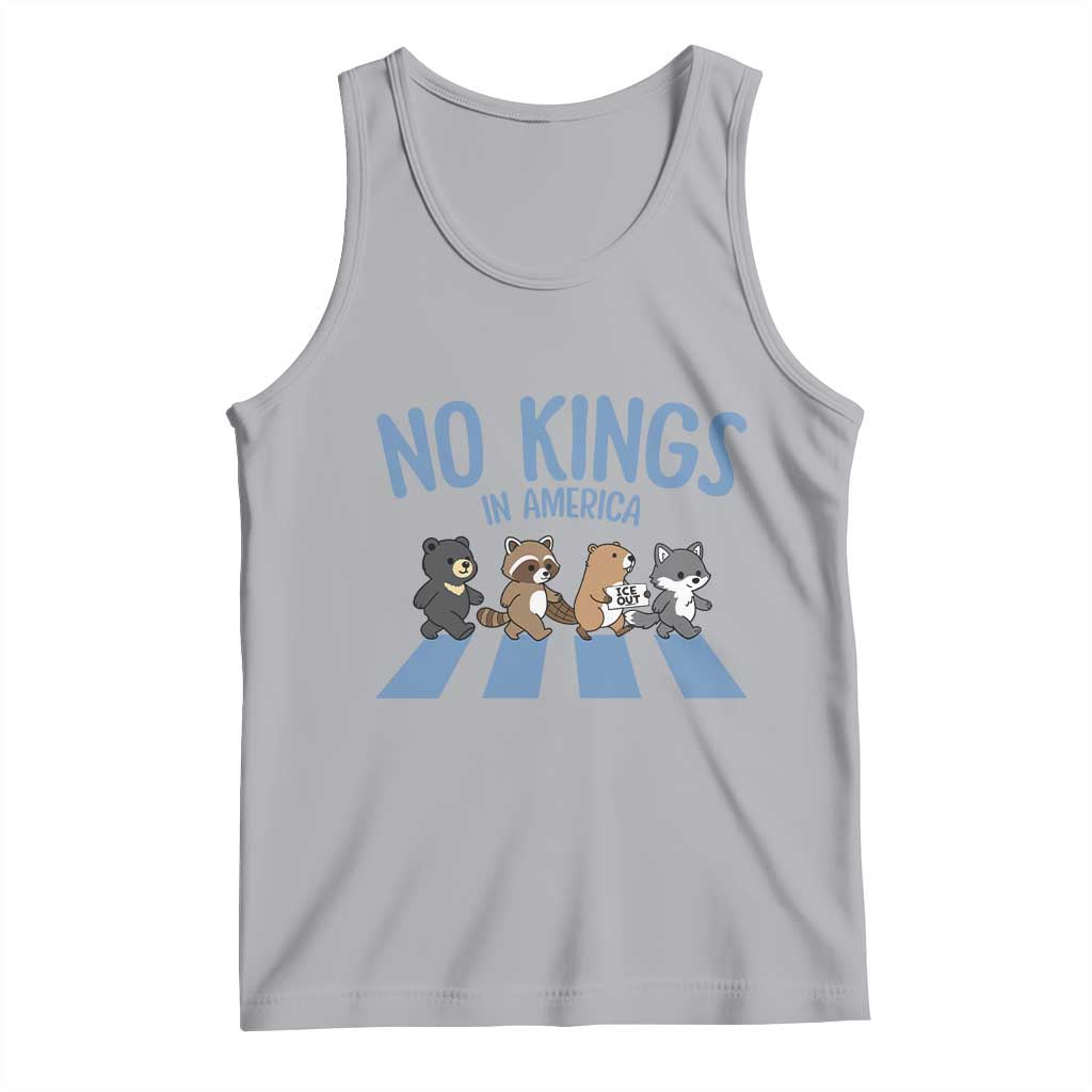 Funny No Kings Cute Forest Animals Tank Top Gift For Animal Lovers